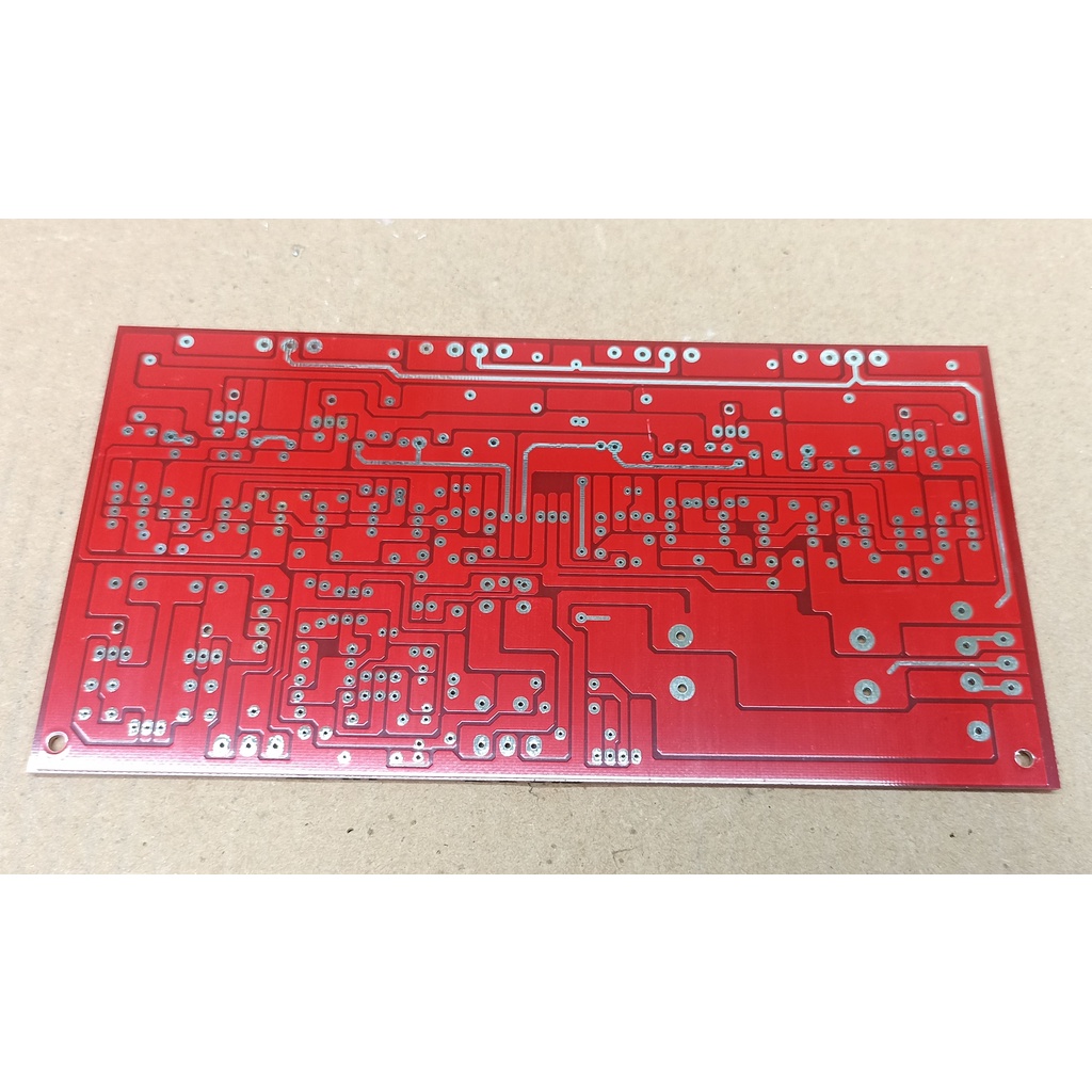 PCB Mạch Công Suất 4 Sò 2 Kênh Phíp STT Trắng - 1 Cái