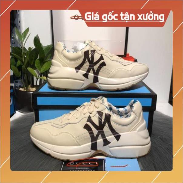 [FreeShip+ Hàng Cao Cấp] Giày thể thao Gucci NY nam nữ cao cấp, Giày nam nữ Full phụ kiện (ảnh thật)