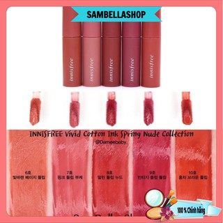 Son kem lỳ Innisfree Vivid cotton ink
