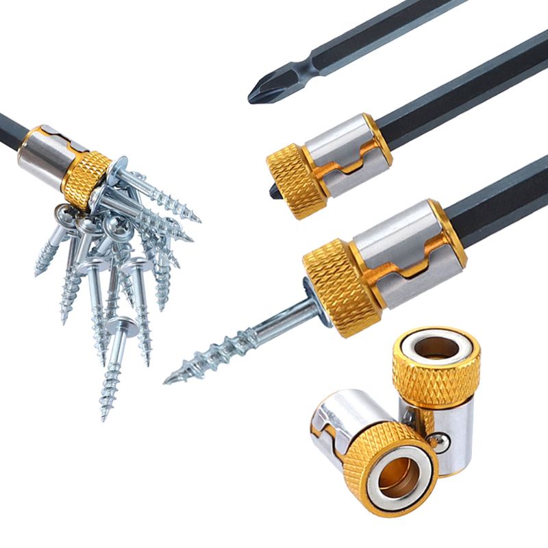 ♕Godd Vòng Từ Tính Gắn Đầu Tua Vít Nam Châm 1 / 4 "6.35Mm Chuyên Dụng Cho Máy Khoan Điện Philips