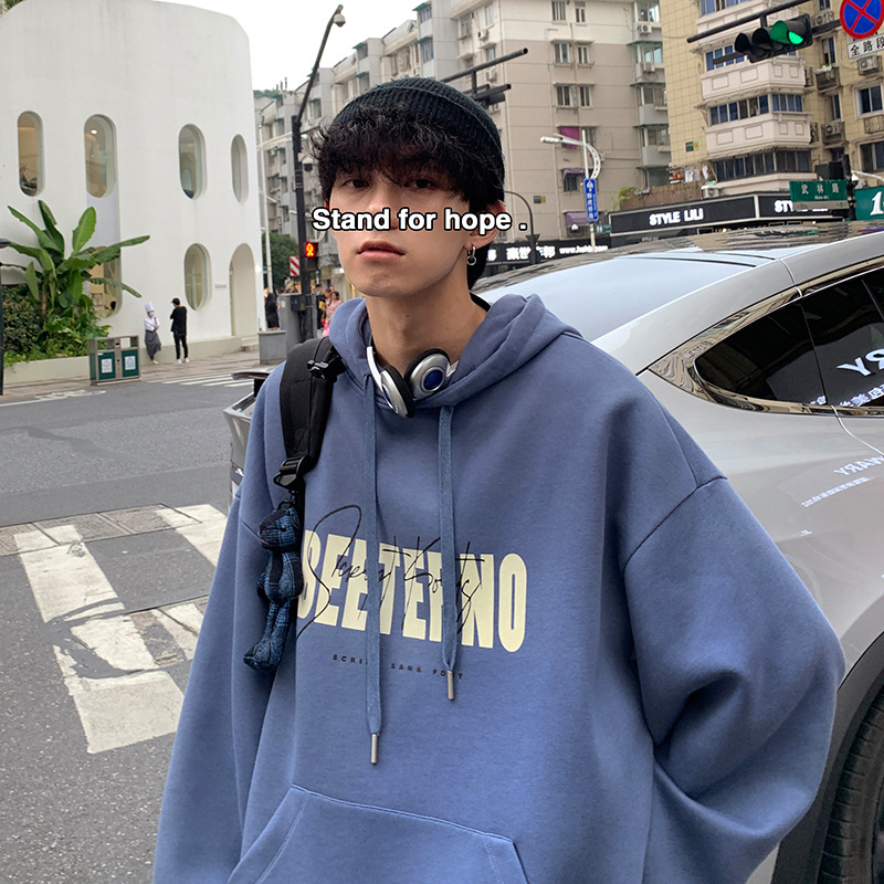 Áo Hoodie Dài Tay Dáng Rộng Cho Nam | BigBuy360 - bigbuy360.vn