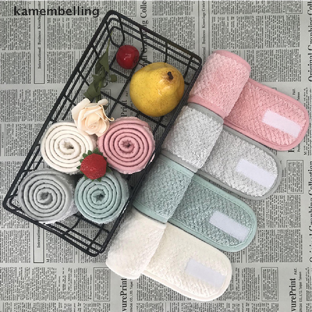 Băng Đô Mềm Mại Rửa Mặt / Trang Điểm Tùy Chỉnh Tiện Dụng Cho Spa