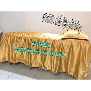 Drap giường massage , nối mi ( có bao gối )