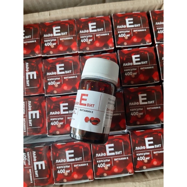 [Chính hãng] Vitamin E đỏ 400mg hộp thủy tinh | BigBuy360 - bigbuy360.vn