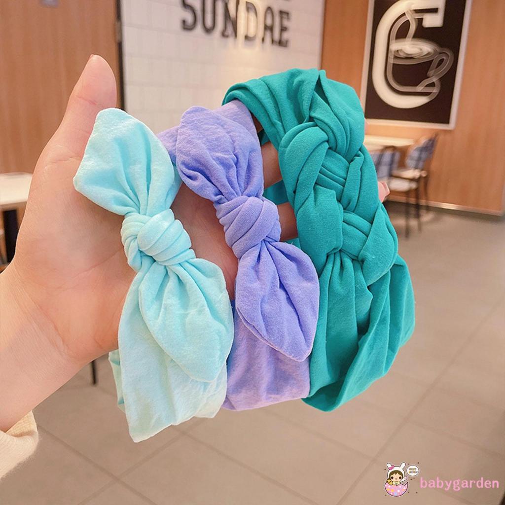 Set 3 Băng Đô Nơ Xinh Xắn Dễ Thương Cho Bé Gái