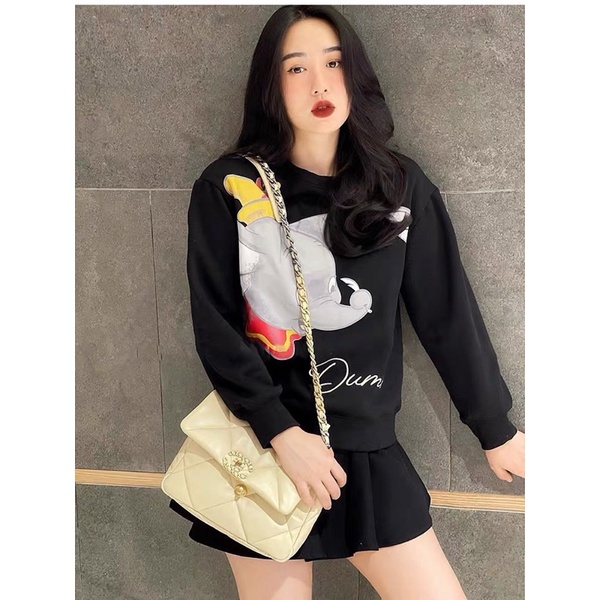 ÁO NỈ BÔNG IN HÌNH VOI