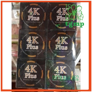Kem Dưỡng Trắng Da Mặt Ban Đêm 4k Plus Whitening Night Cream ( cam kết chính hãng)