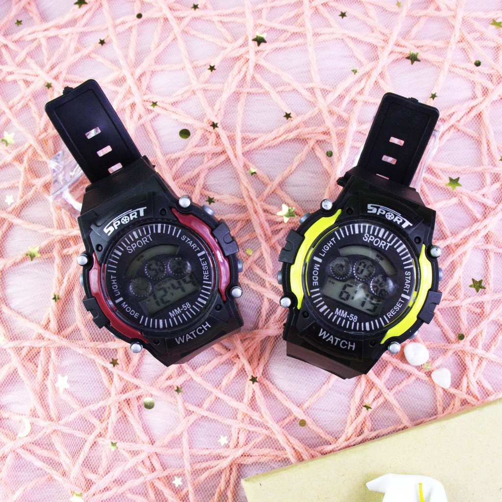 STS Đồng hồ thể thao điện tử giới tính Sport đèn led đa dạng màu cực đẹp, số đông chức năng ( Mã: SP05 ) 45 3