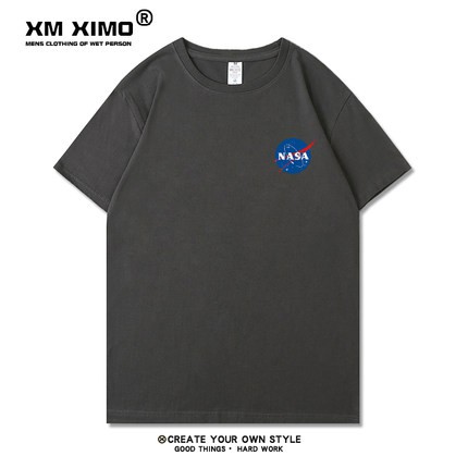 Áo thun ngắn tay XM XIMO in hình "Nasa" áo phông