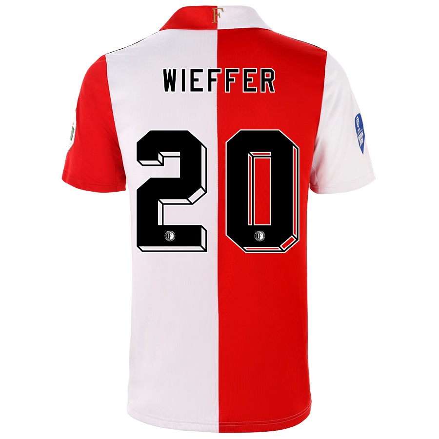 Áo Thun Bóng Đá In Số 22-23 Feyenoord Home Jersey Mới Cho Nam