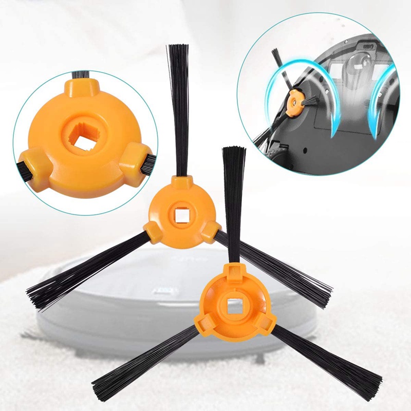 Set 17 Bộ Lọc Và Chổi Bên Cho Máy Hút Bụi Ecovacs Deebot 600 601 605 710 N79 N79S