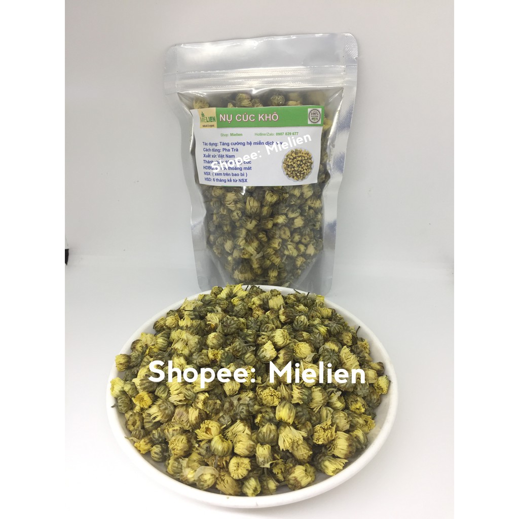 Hoa cúc vàng nụ  sấy khô 100g