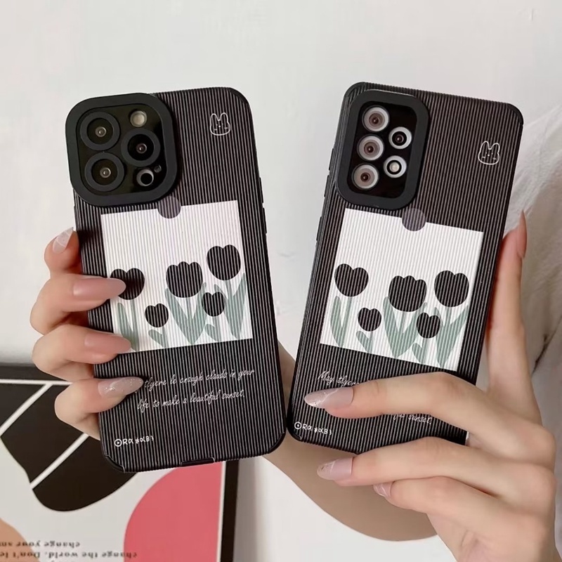Ốp Điện Thoại Mềm Hình Hoa Tulip Cho Xiaomi Mi 12 Pro Poco X3 NFC M4 Pro X3 GT M3 Pro Redmi 10C 10 Note 11 Pro 11s 10 10s 9 9s 8 Pro 9T 9A 9C