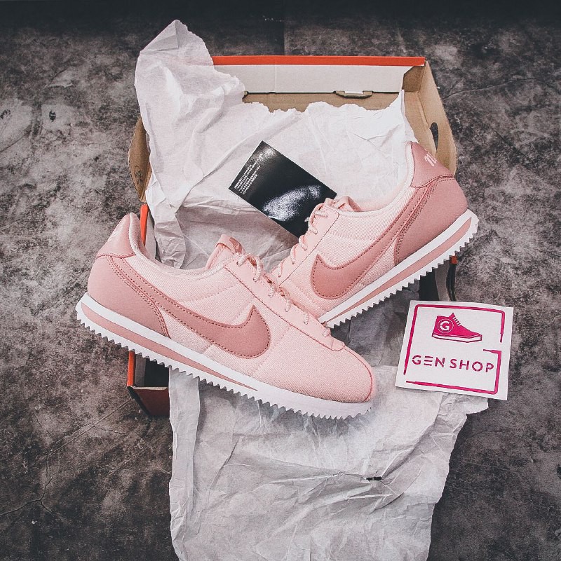Giày Nike Cortez hồng-AA3498600