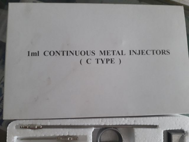 Ống chích tự động loại 1cc. Dùng cho gà, vịt