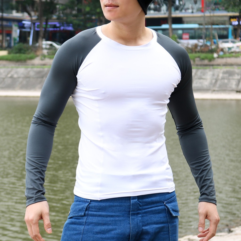 Áo thun body giữ nhiệt dài tay nam | BigBuy360 - bigbuy360.vn