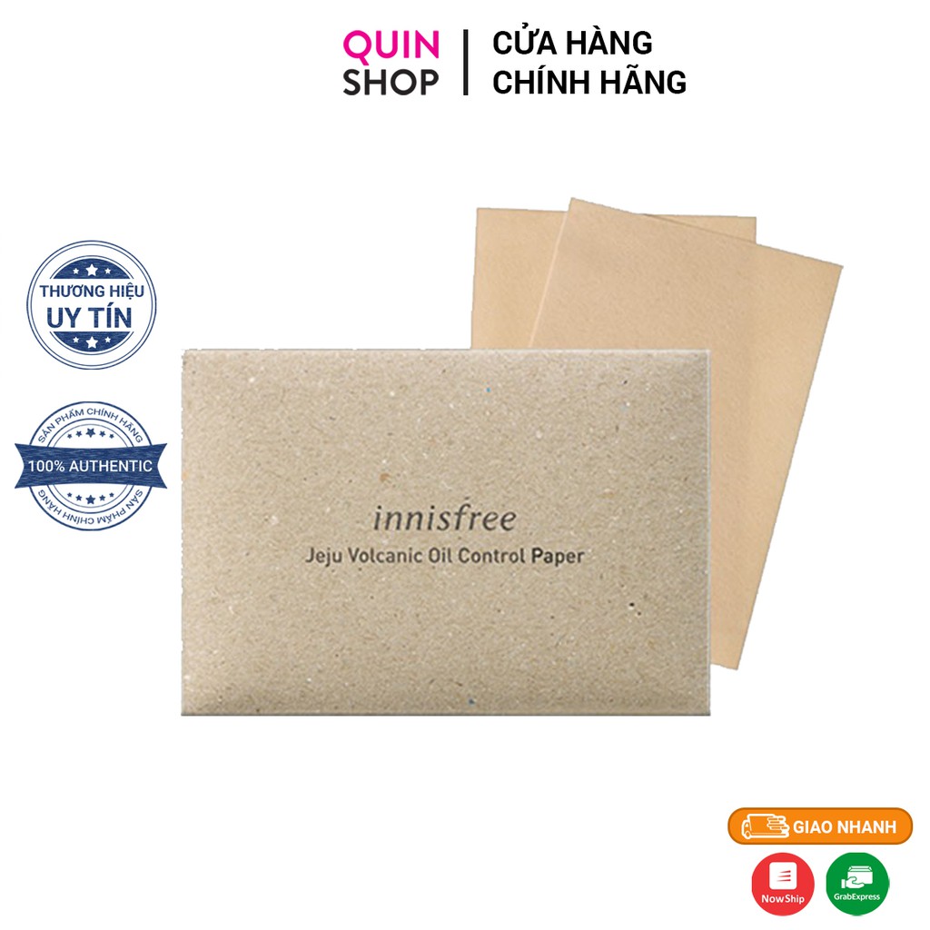 Giấy Thấm Dầu Innisfree Jeju Volcanic Oil Control Paper