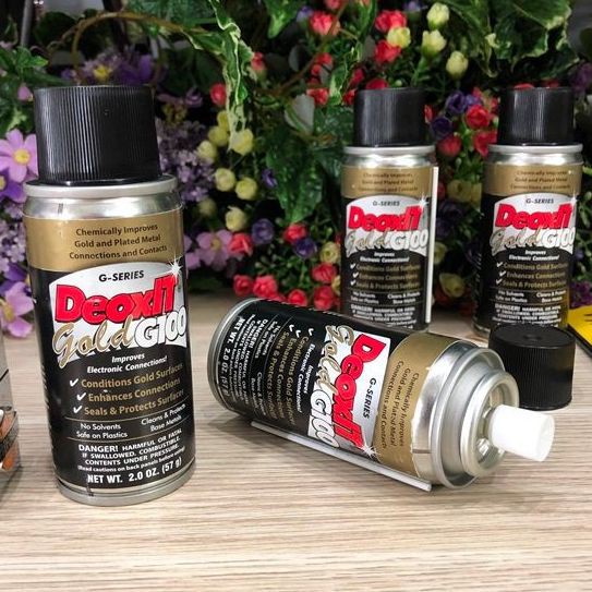 Dung dịch tẩy rửa chống oxy hoá Deoxit Gold G100 2oz (57g)