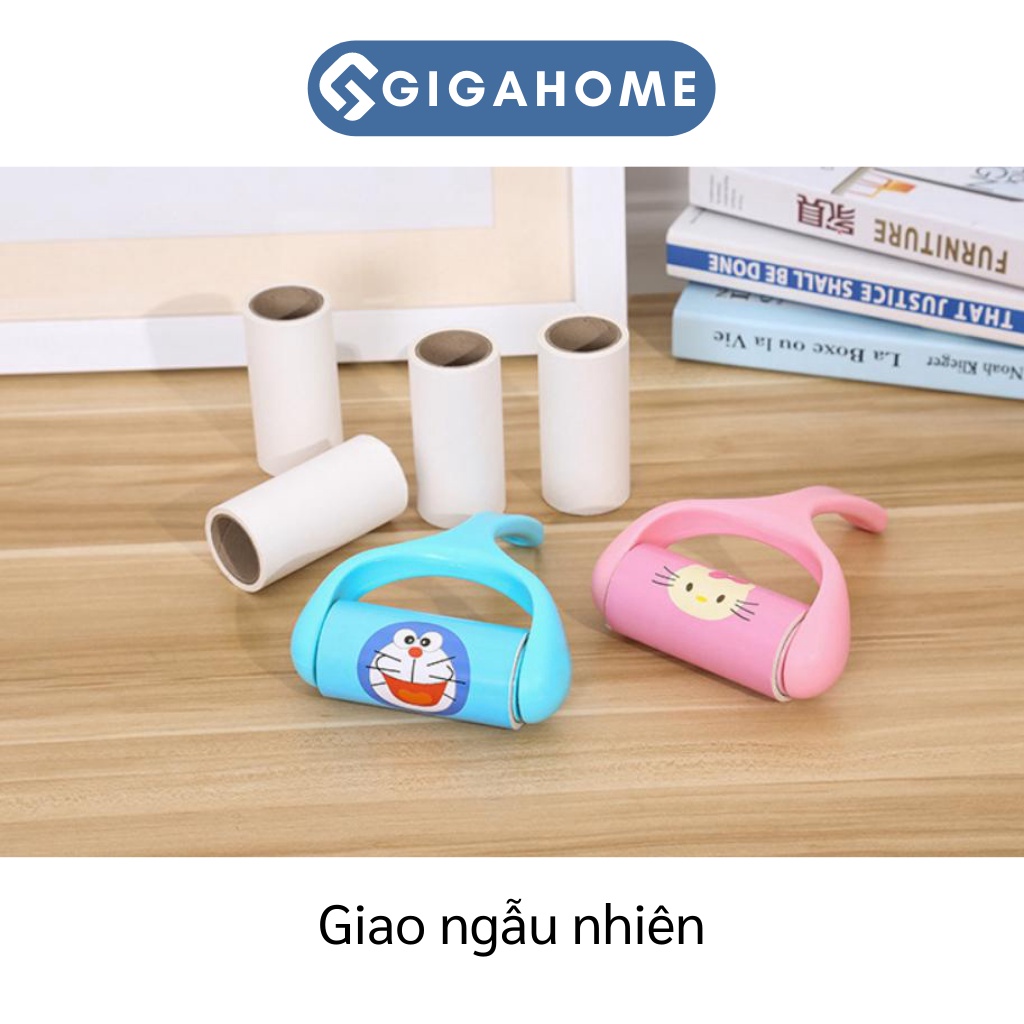 Cây Lăn Bụi Làm Sạch Quần Áo, Ga Giường, Lông Chó Mèo GIGAHOME Cán Cong 3737