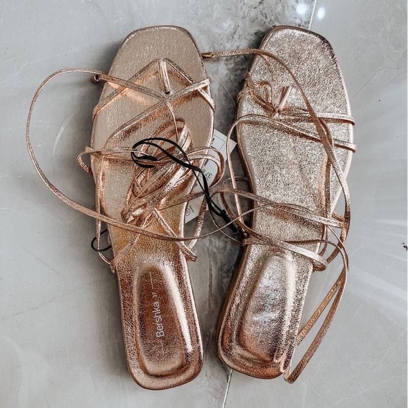 Sandal dây Bershka size 37