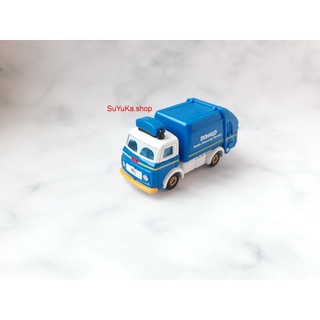 Xe Mô Hình Tomica Disney Resort - Xe chở rác Donald màu xanh