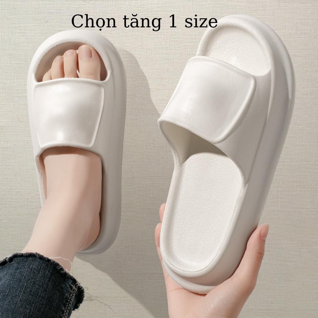 Dép bánh mì LEAP nữ trending - Dép độn đế nữ ulzzang 2022 chọn tăng 1 size