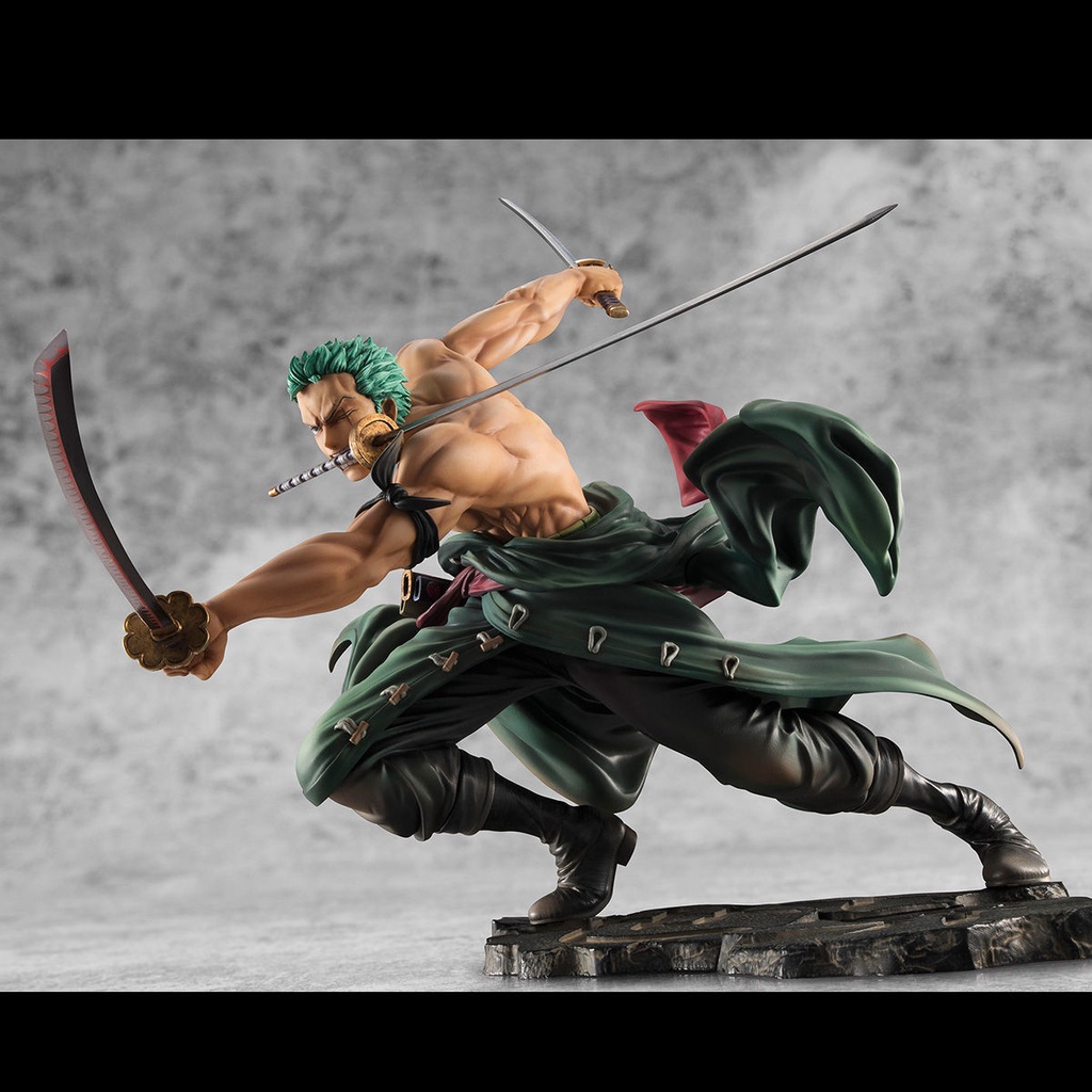 [ Dưa Hấu ] Mô hình nhân vật Roronoa Zoro 3000 Thế Giới - One Piece