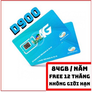 Sim 4g viettel d900 - miễn phí 12 tháng không nạp tiền
