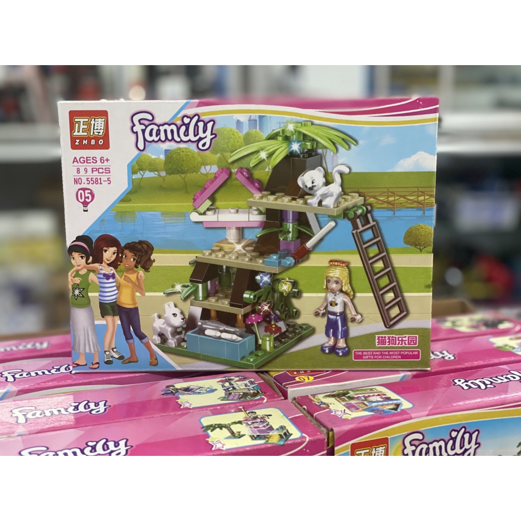 Lego Búp Bê Hồng