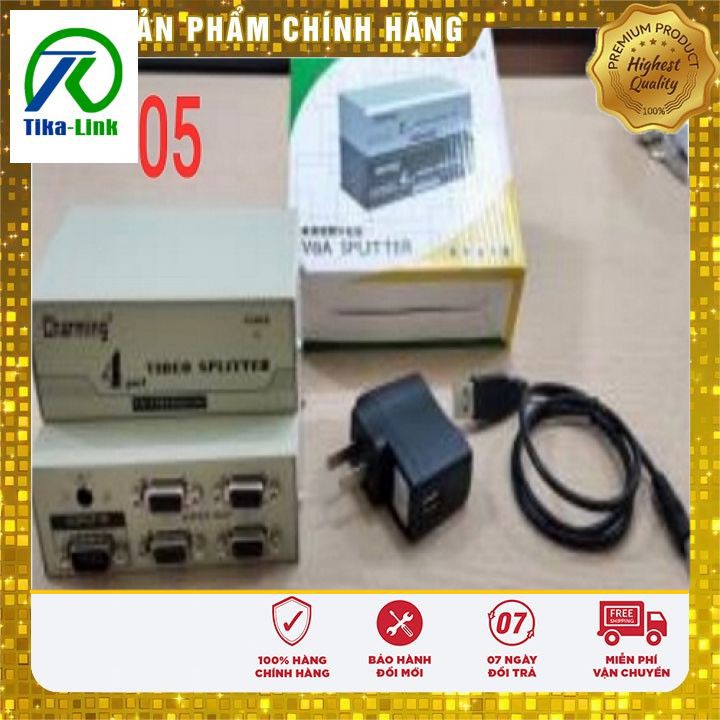 Bộ Hub Chia VGA (Xả Kho) Bộ Hub Chia VGA 1 ra 4 | BigBuy360 - bigbuy360.vn