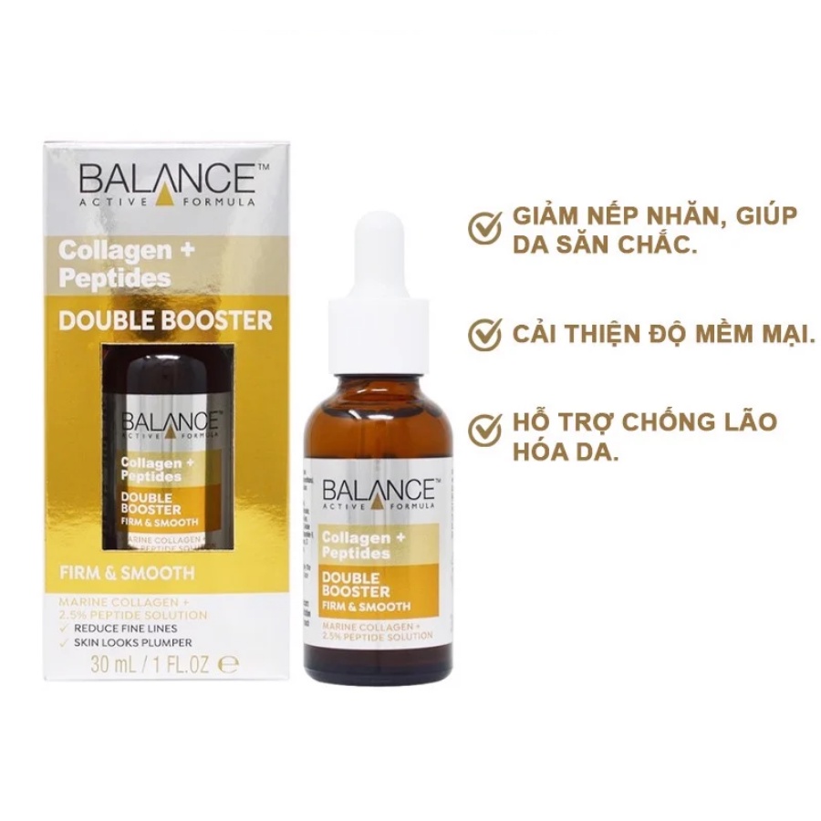 Serum Balance Active Formula ( Vitamin C, Niacinamide, Hyaluronic ) Tinh Chất Trắng Da, Mờ Thâm, Dưỡng Ẩm 30ml - Konni39