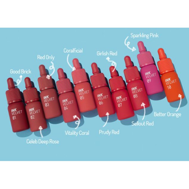 Son Nhung Mực Peripera 4g