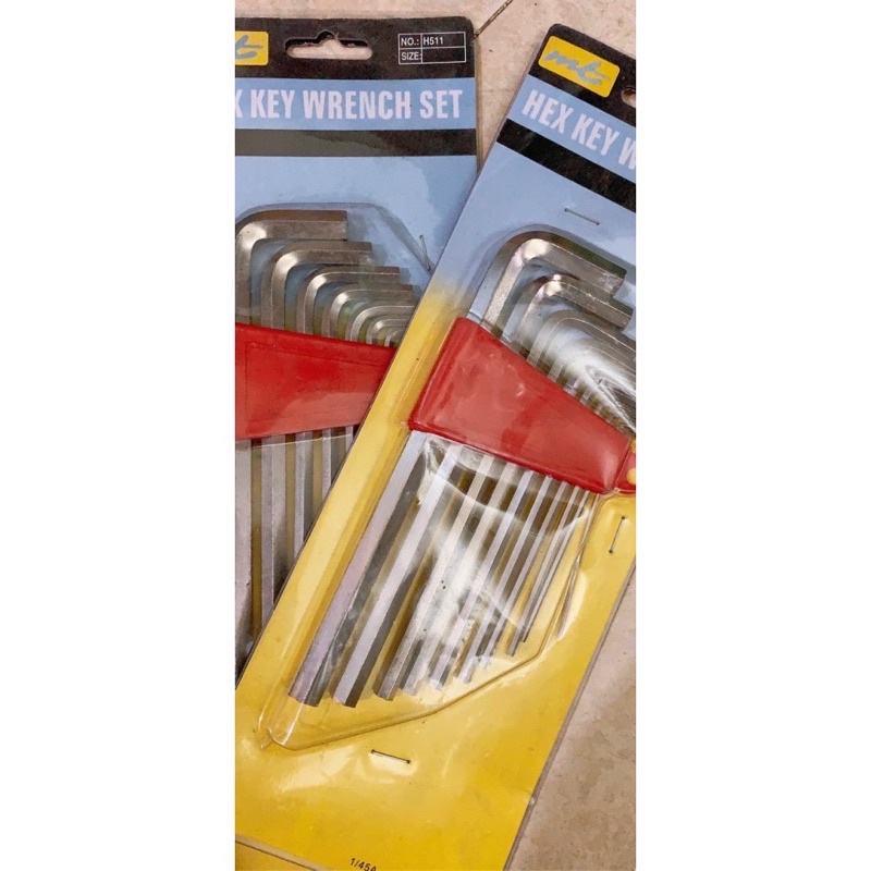 Bộ lục giác 10 chi tiết chính hãng (chất lượng)