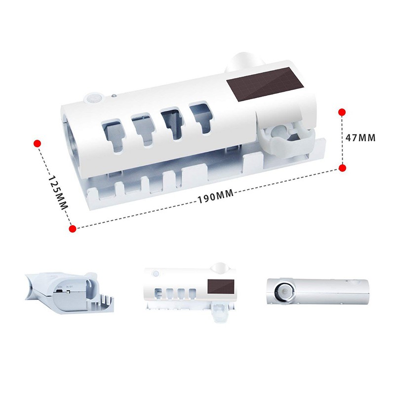 Máy tiệt trùng bàn chải đánh răng đèn UV tự động tiện lợi