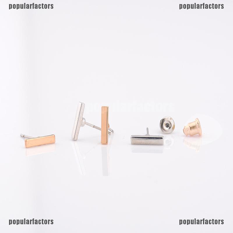 Khuyên Tai Hình Chữ T Đơn Giản Thanh Lịch Và Thanh Lịch Cho Nữ