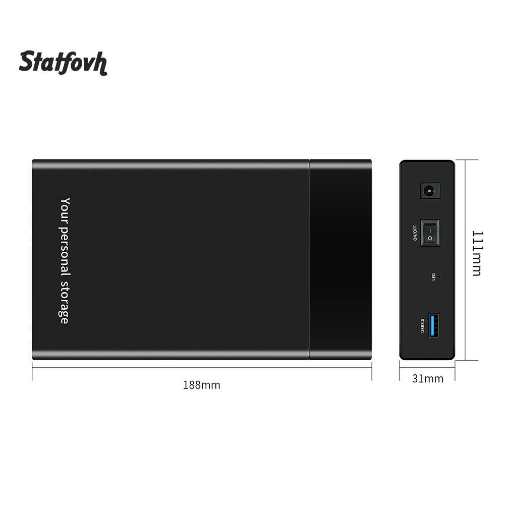 Vỏ Ổ Cứng Ngoài Usb 3.0 2.5 / 3.5 Inch Ốp | BigBuy360 - bigbuy360.vn