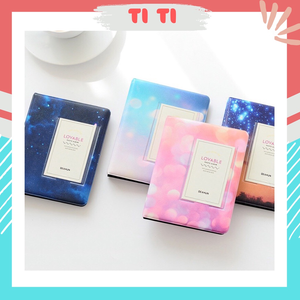 Album ảnh 6x9 bìa galaxy đẹp