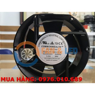 Quạt hút tản nhiệt AC CommonWealth FP-108EX-S1-S, 220VAC, 172x150x51mm