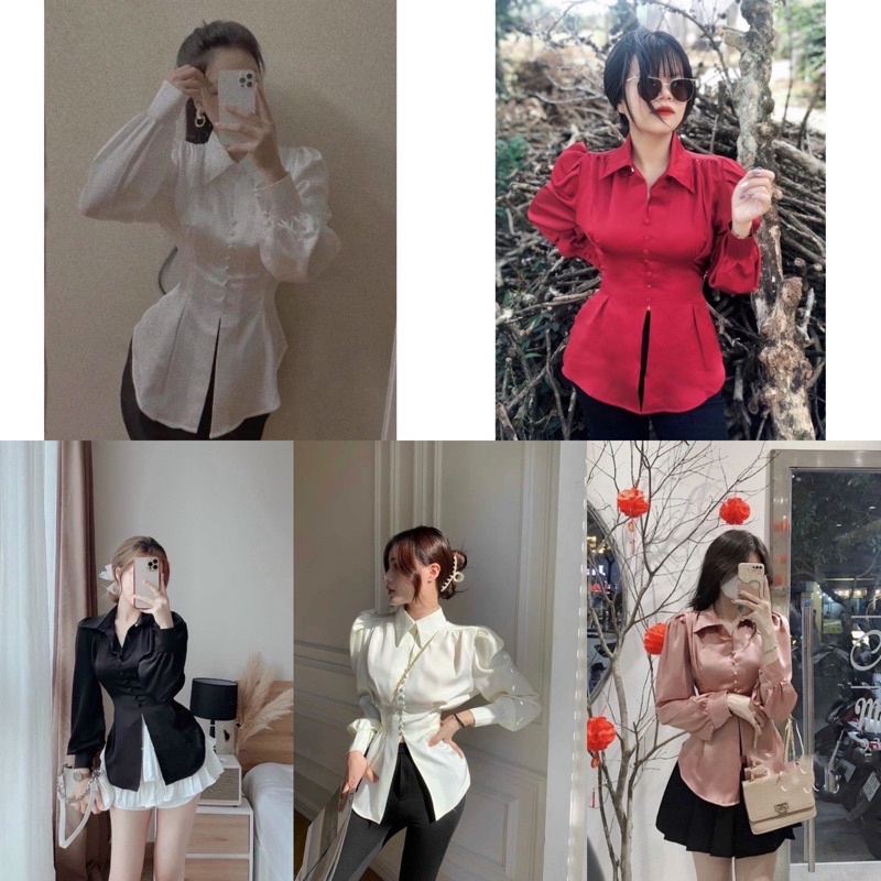 ÁO CROPTOP NÚT BỌC NƠ LƯNG