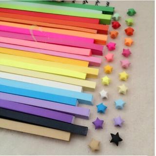 Giấy Origami để gấp ngôi sao may mắn
