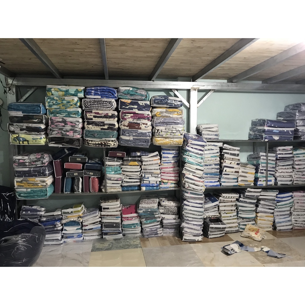 Drap Cotton Thắng Lợi chính hãng Mẫu C142 IN LOGO THẮNG LỢI vệ sinh dễ dàng