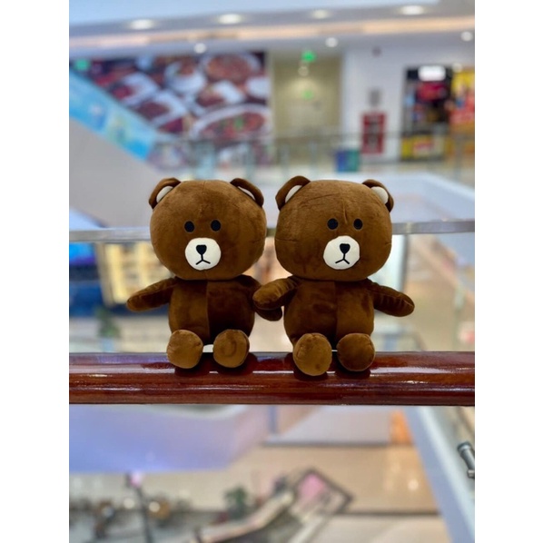 Ton ton và những người bạn - Gấu line brown