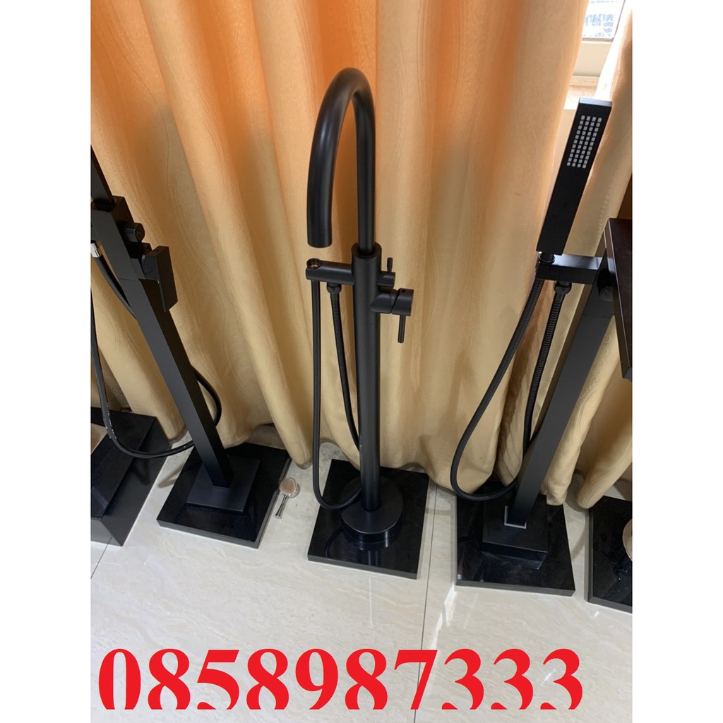 SEN CÂY ĐẶT SÀN CHO BỒN TẮM MÀU ĐEN DAELIM HD01B | BigBuy360 - bigbuy360.vn