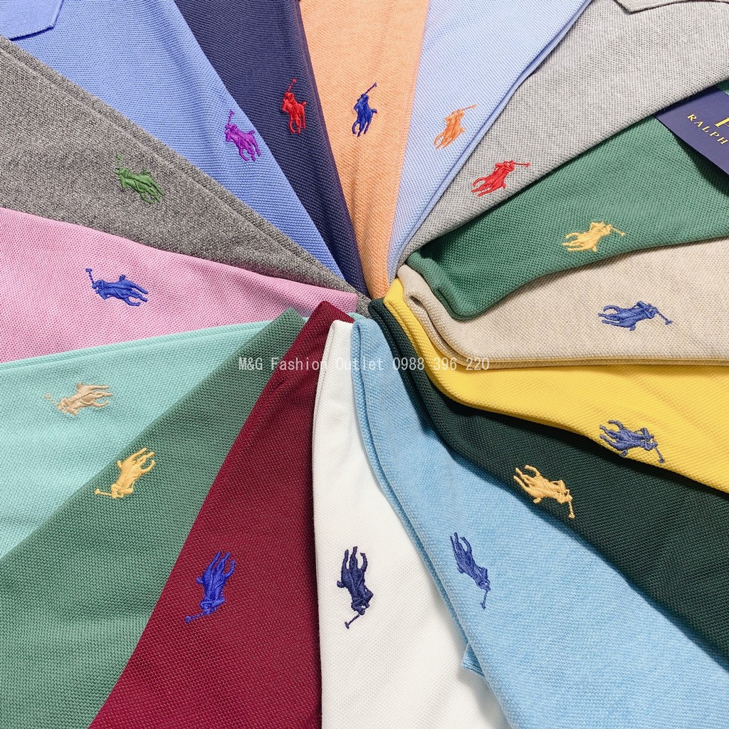 [100% Ảnh Thật] - Áo thun POLO - RALPH LAUREN nam cổ bẻ, dáng SLIM FIT trẻ trung - Hàng xuất dư chuẩn xịn VNXK | BigBuy360 - bigbuy360.vn