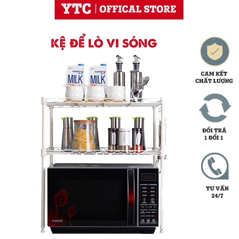 Kệ Để Lò Vi Sóng YTC 2 Tầng Điều Chỉnh Được Độ Cao