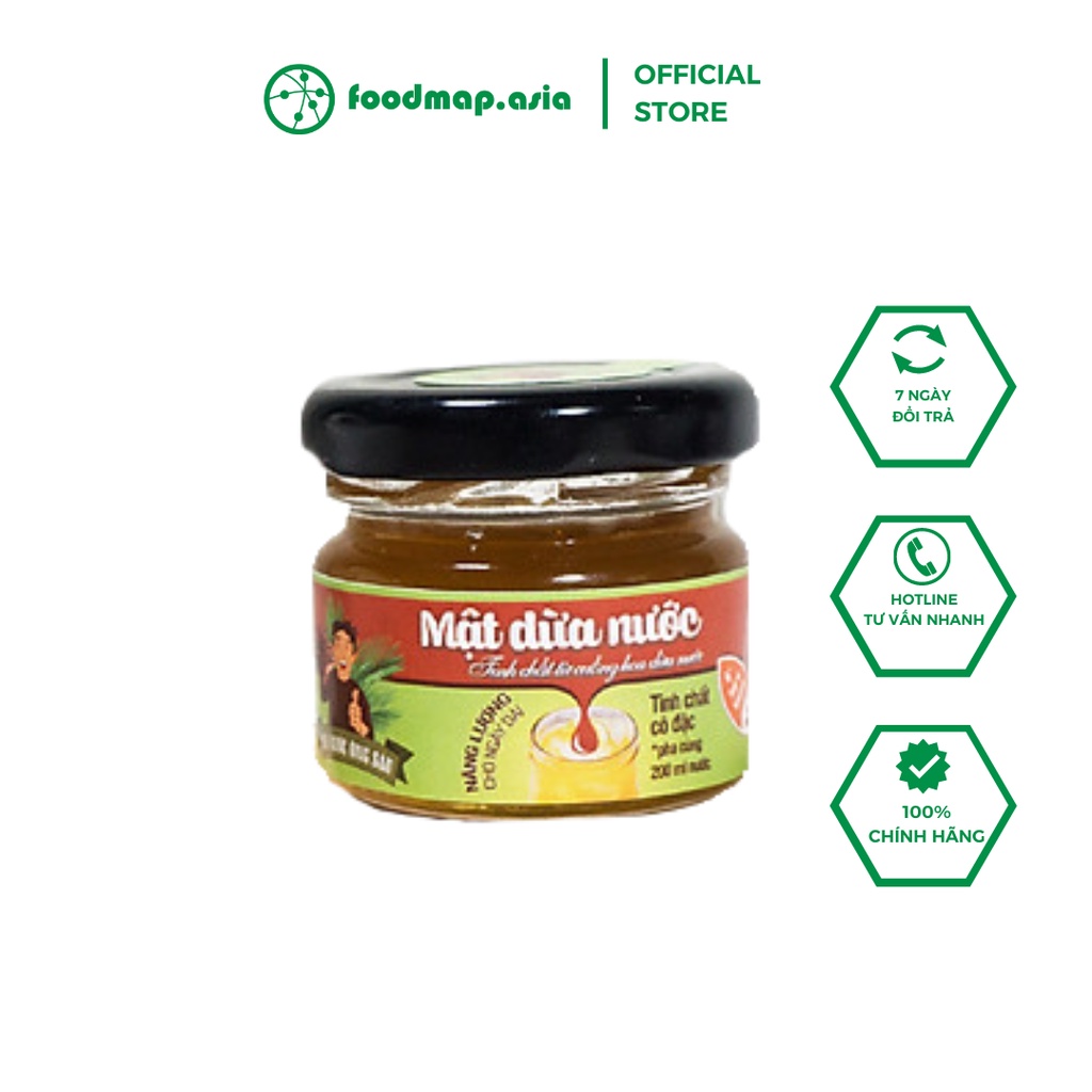 Mật Dừa Nước Cô Đặc Ông Sáu Hủ Thủy Tinh 20ml - FoodMap