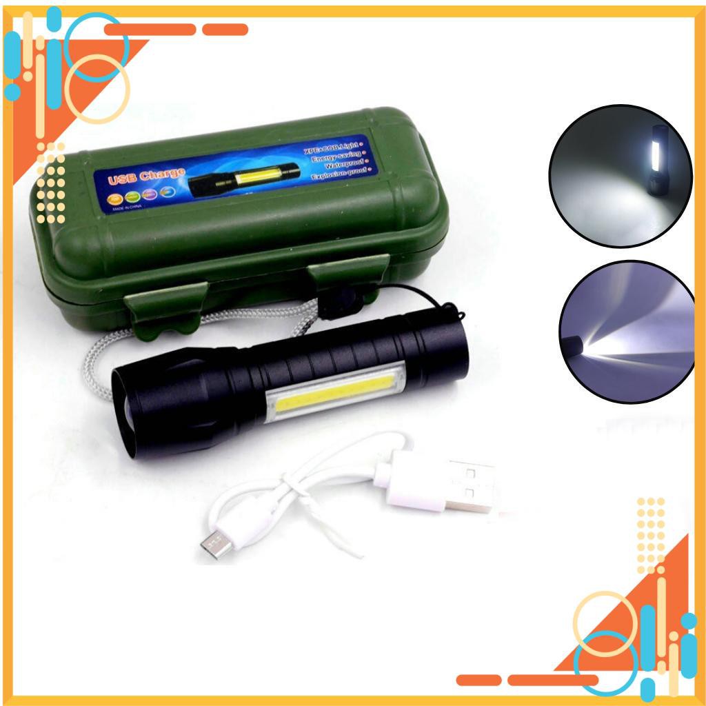 ❀Loại 1 Tốt Nhất❀  Đèn Pin Sạc H352 Mini Siêu Sáng