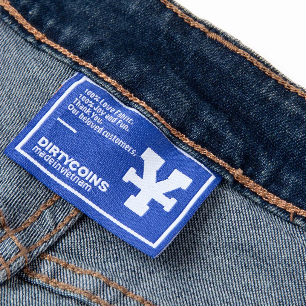 Quần DirtyCoins Comfy Essential Jeans - Moss Blue