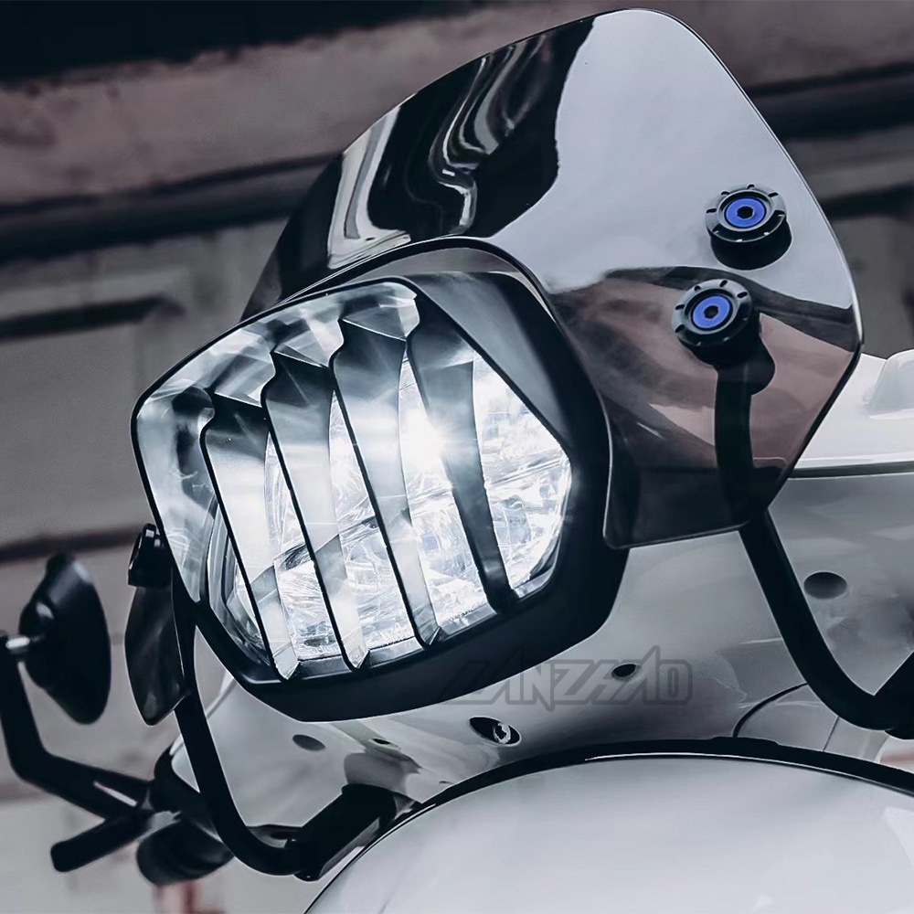 Ốp Bảo Vệ Đèn Pha LED Phía Trước Dành Cho Xe VESPA Sprint 150 2019-2023