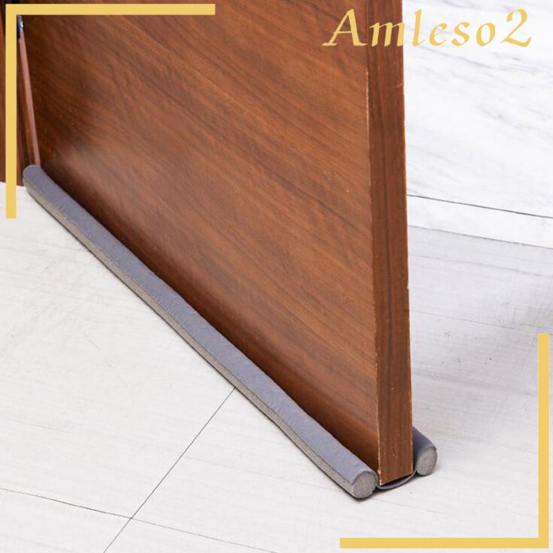 [AMLESO2]Self Adhesive Foam Door Bottom Seal Strip Soundproof Noise Reduction Rubber